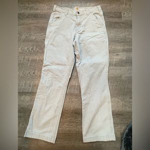 Mens carhartt pants-khaki
